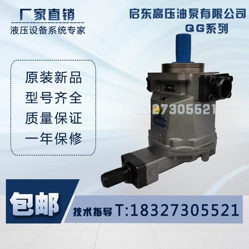 启东高压油泵有限公司QG系列轴向柱塞泵QG25P40P63P107P125P-RP
