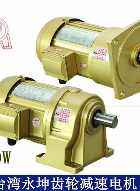 0.75KW永坤减速电机750W 罩机NCH28-750-15S NCV28电机带减速机