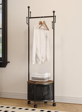 可多移动帽架落地式卧室家用衣功能入挂衣架房WMQ间衣架置物架户