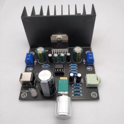 新款TDA7377功放板DC12V直流单电源功放AB类双声道功放2X30W
