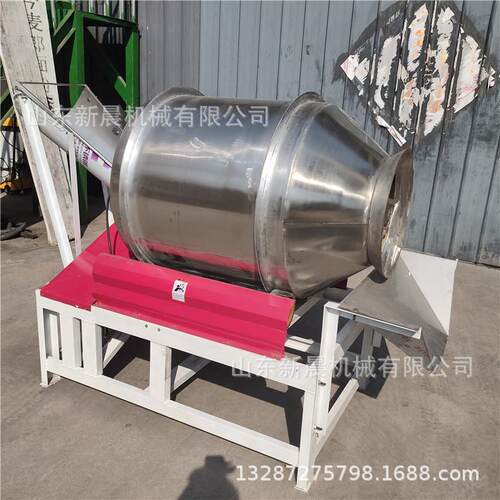 酸豆角竹笋搅拌机 不锈钢滚筒式拌料机杂粮混合机