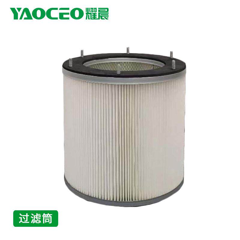 耀晨YC206过滤筒抛光打磨雕刻粉尘过滤滤芯细微颗粒碎屑过滤滤芯