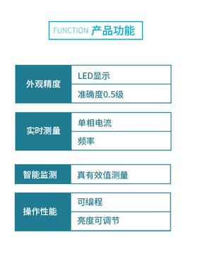 江苏斯菲尔电气sfere PA194I-5X1开孔尺寸91×44mm单相数显电流表