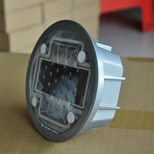 灯 铸抗压埋嵌入道钉厂家直销 太阳能路口地铝红绿灯人行横道led