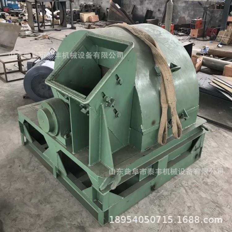 香菇木屑粉碎机卧式木材粉碎机木材下脚料大型鼓式原木杂木破碎机