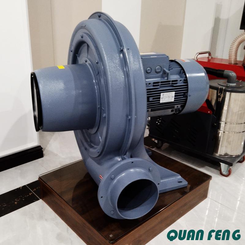 工业三相中压移动式离心鼓风机铝合金大流量吹吸两用风机