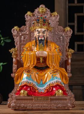 龙王菩萨树脂造像彩绘龙王五师财神实物家居饰品龙王五师财神五师