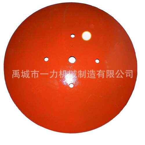 山东农机具配厂家生产30Mn圆盘犁片65锰钢缺口耙片