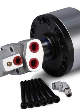 台湾标准RL-AN型中实注气型回转油缸RL-A100N A125N