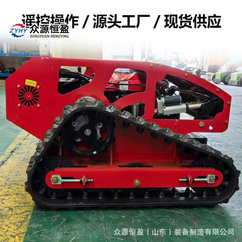 远程除草遥控割草机 Robotic Lawnmower履带式智能堤坝剪草机