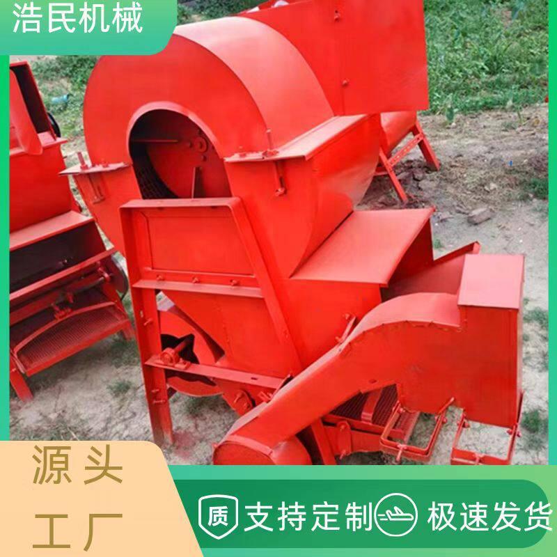 农用稻麦脱粒机柴油机配套水稻打谷机锰钢筛网加固机身脱粒干净