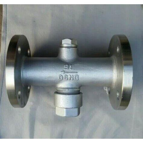 CS49H-16C碳钢法兰疏水阀DN40热动力圆盘式蒸汽疏水器DN50 65 80