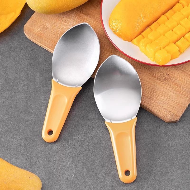 不锈钢吃西瓜牛油果水果削皮器