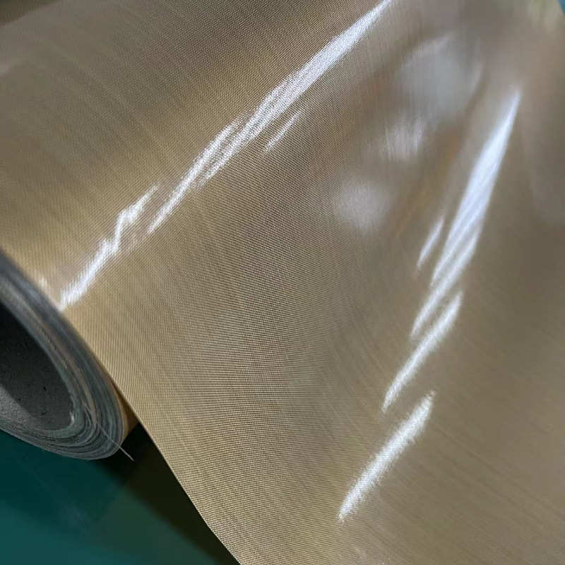 黑色铁氟龙层压机专用高温布FPC玻纤布太阳能层压布封口机高温布