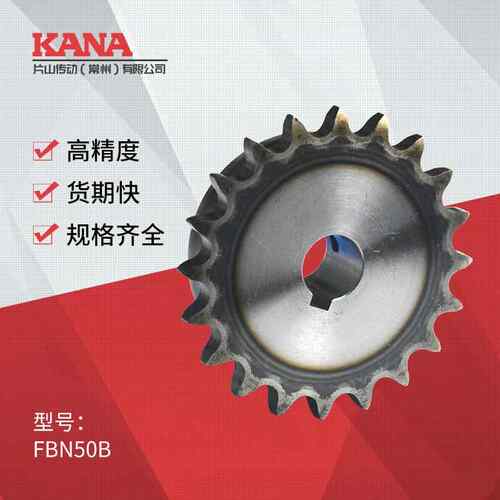 FBN5B齿数：90~1FBN50B9D3格成品孔链轮新JI理S键槽规＜可做表面