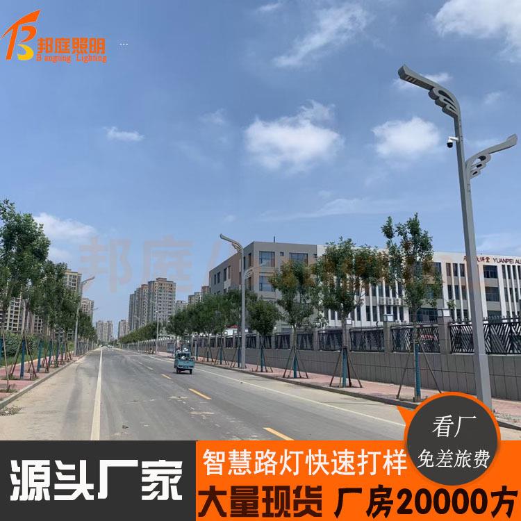 智慧路灯厂家5G智慧路灯 LED道路照明路灯 单臂双臂智慧路灯厂家