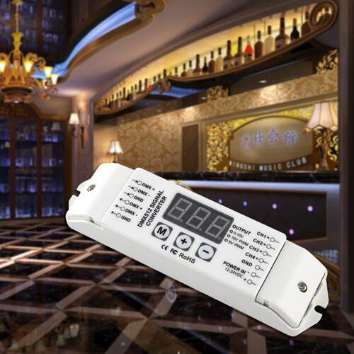 深圳dmx512信号转换器， dmx-010V信号转换器价格