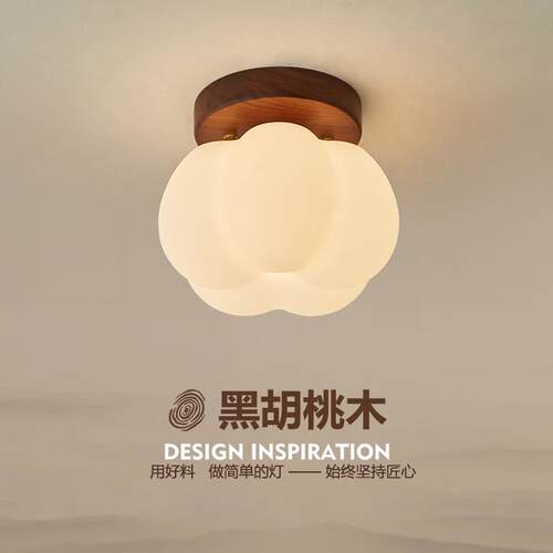 走廊走道灯LED入户玄关灯创意奶油风个性衣帽间入门简约阳台灯