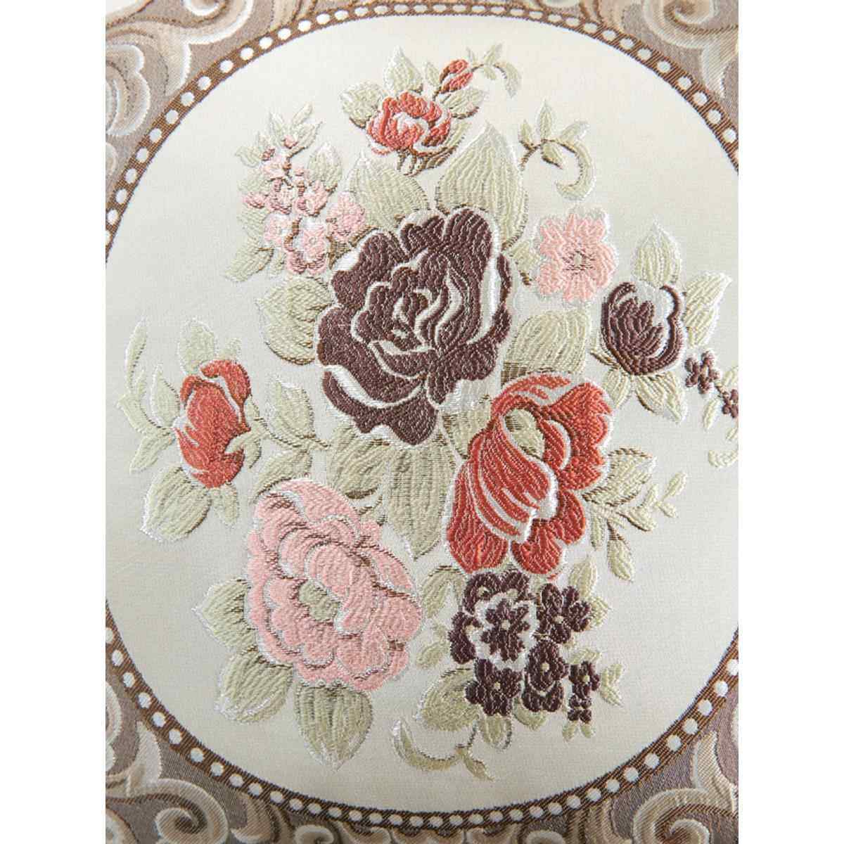 正品欧式客厅华沙腰发方形靠垫抱枕套奢刺绣花靠垫布背艺大号含芯