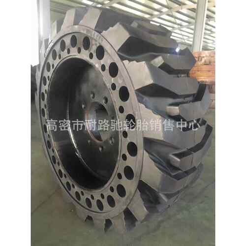 实心叉车拖车轮胎26x9-15 31x6-10 28x12.5-15 140/55-9带钢圈