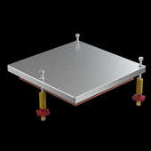 6061铝板 0.1 120 120mm 打印平台底板 Voron 卧龙3D打印机配件