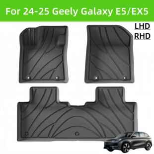 For 24-25 Geely Galaxy E5/EX5 3D TPE car floor mat Trunk Mat