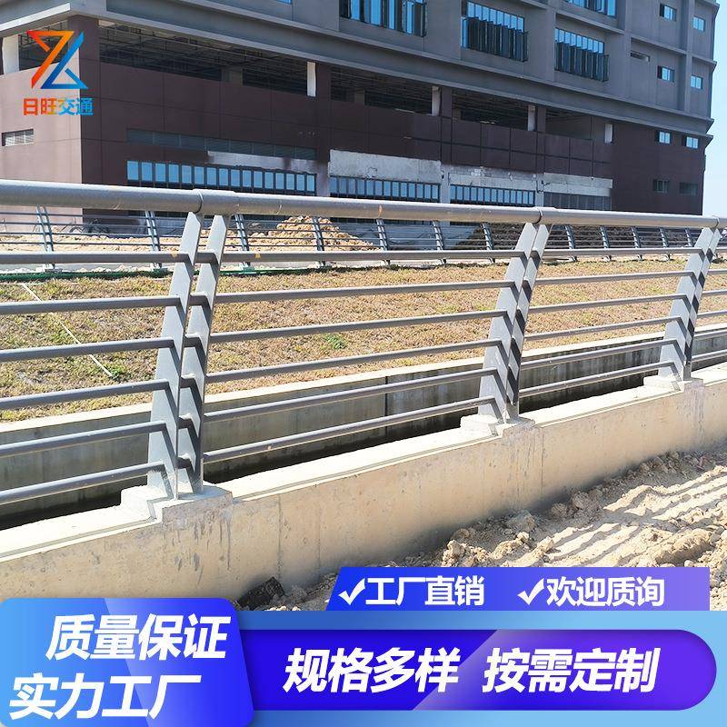 户外景观仿石头柱花岗岩复合管栏杆杭州桥梁防撞河道铸造石防护栏