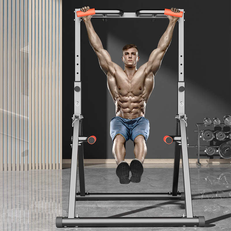 直销工厂单杠室内家用引体向上器儿童落地式折叠单杆双杠体育用品