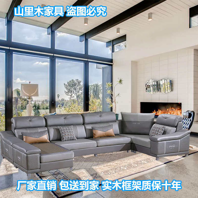 123位双贵妃沙发客厅简约现代休闲沙发科技布沙发客厅2023新款