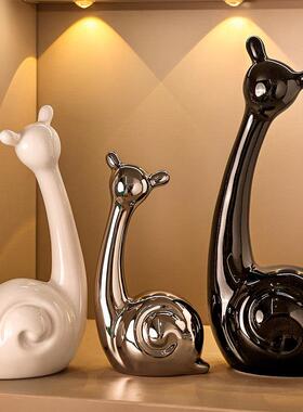 轻奢高档家居饰品摆饰高端大气客厅餐柜电视柜酒柜装饰乔迁礼物