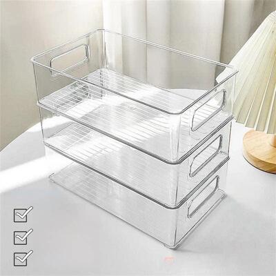 Drawer Organizer Storage Box Plastic Sundries Container 收纳
