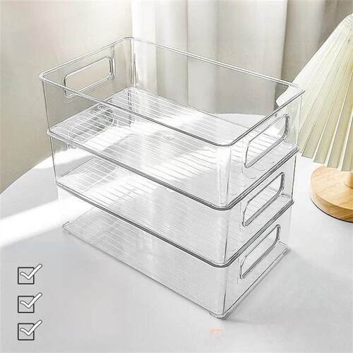 Drawer Organizer Storage Box Plastic Sundries Container 收纳
