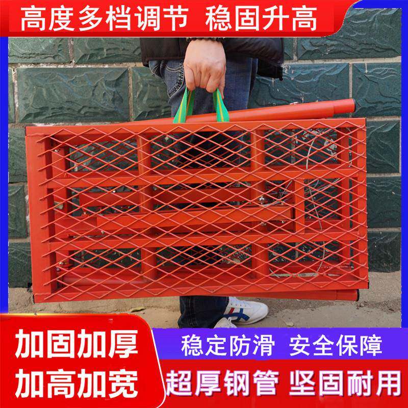 马凳折叠升降加厚刮腻子特厚装修马镫鹰架厂家直销2米伸缩凳子