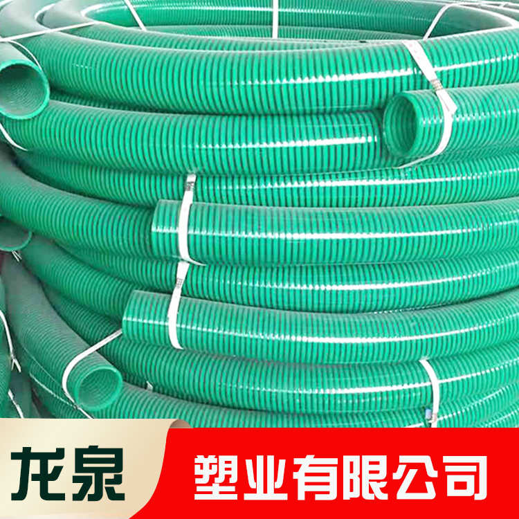 PVC螺旋牛筋塑料管泳池排水管 下水道污水管尺寸齐全1寸 2寸 3寸
