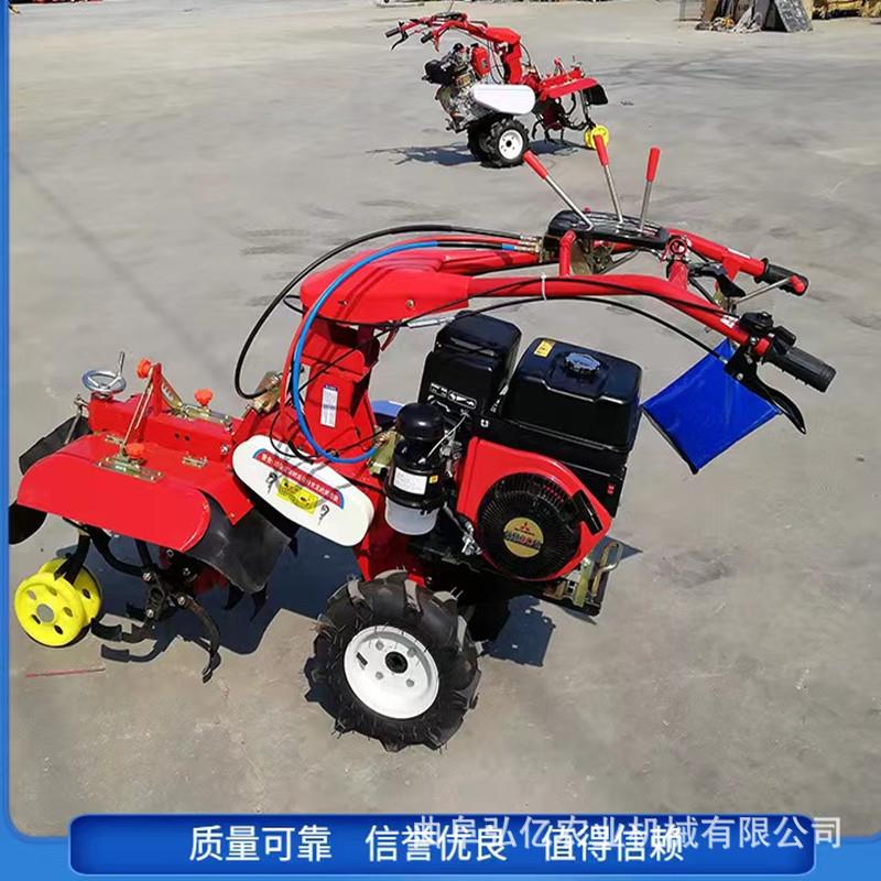 草12力小型田开沟培土机莓蓝莓封土机自走式FHF葱姜园蔬菜封沟马