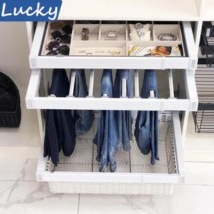 挂收纳藤篮 抽裤 拉克衣帽间五金拉篮阻尼缓冲衣柜饰品盒伸缩裤 架裤