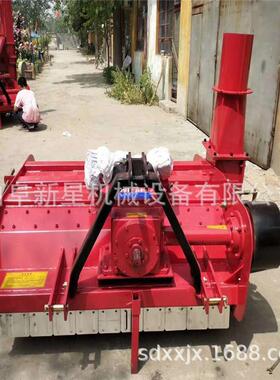 秸秆粉碎回收机 农用玉米秸秆切断粉碎机 生物质粉碎性收获机