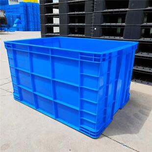 加厚周转箱长方形胶箱860 480塑料箱780型号带盖加厚塑料箱 630