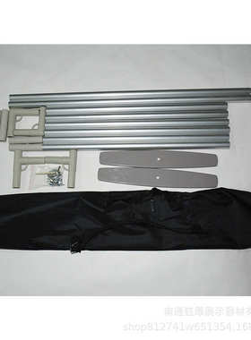 80x180铝合金易拉宝 门型展架圆管展示架透明画面广告立屏展示架