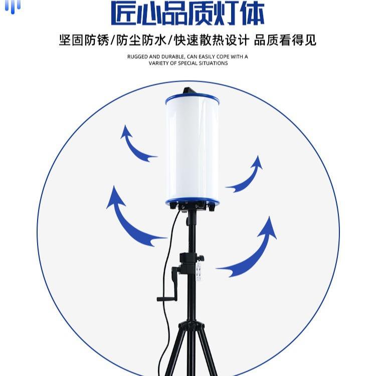 2025新产品友光照明轻型重型引擎盖携带可折叠便携式工作灯