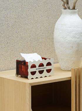 WOZOOM屋准纸巾盒客厅卫生间高档版家用创意收纳抽纸盒纸巾盒子