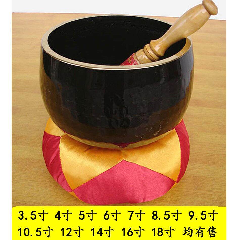 台湾黑铜罄3.5寸-18寸567寸铜佛音碗修行钵铜庆佛俱道观寺庙摆件