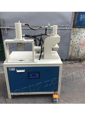 台式机双工管位45度js-ybj-2切角 不锈钢管铝裁角机 小型自动液冲