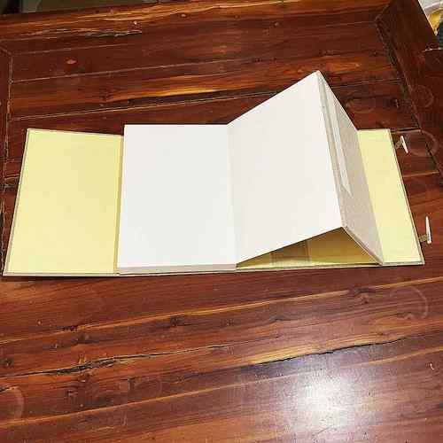 正品加厚宣纸册页国展空白生宣半生熟页本画定书制法作品折国包邮