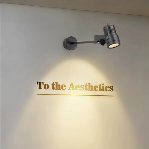 led门牌射灯户外招牌灯室外投光灯店铺广告牌匾灯长杆展览洗墙灯