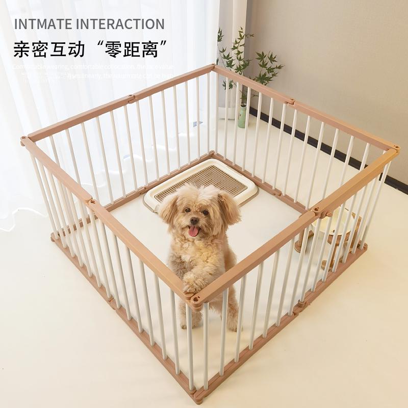 狗围栏室内栅栏防越狱小型犬防护栏自由组合加高宠物狗笼子