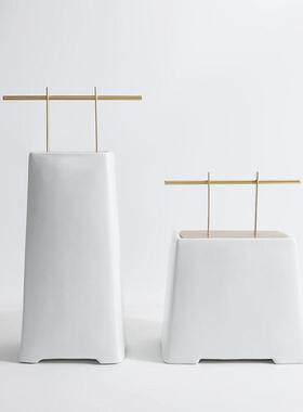 简约新中式创意摆件样板间家居客厅电视柜橱窗书房售楼处装饰摆件