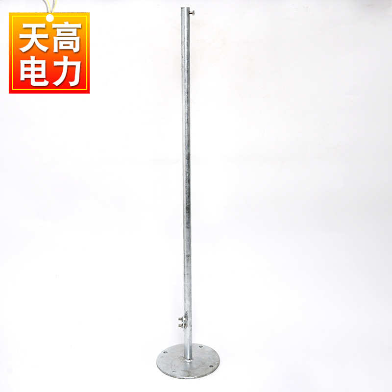 普通热镀锌 家用屋顶户外防雷复合棒形 支柱防一字避雷针现货供应