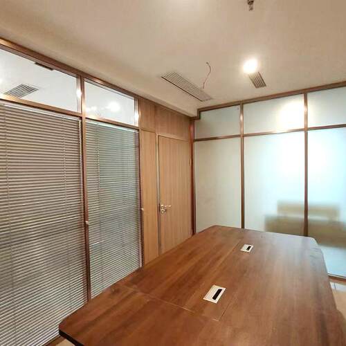 厂家直销商务写楼办公字划详询分音环保隔玻区璃墙高隔间玻璃隔断