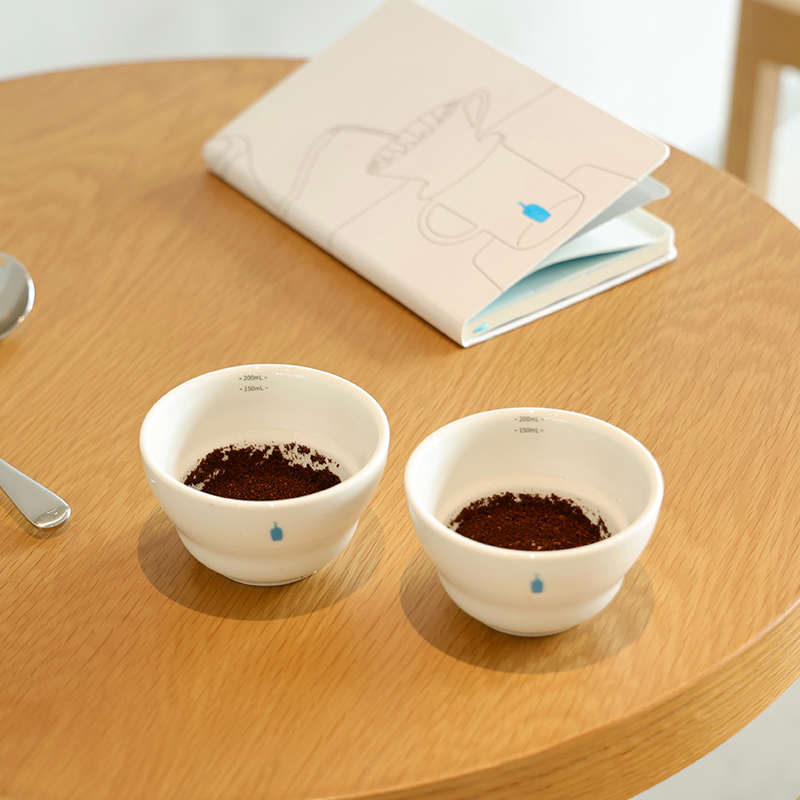 白色纯色蓝陶 杯 瓷碗测测bluebottlecoffee咖啡碗咖啡杯瓶